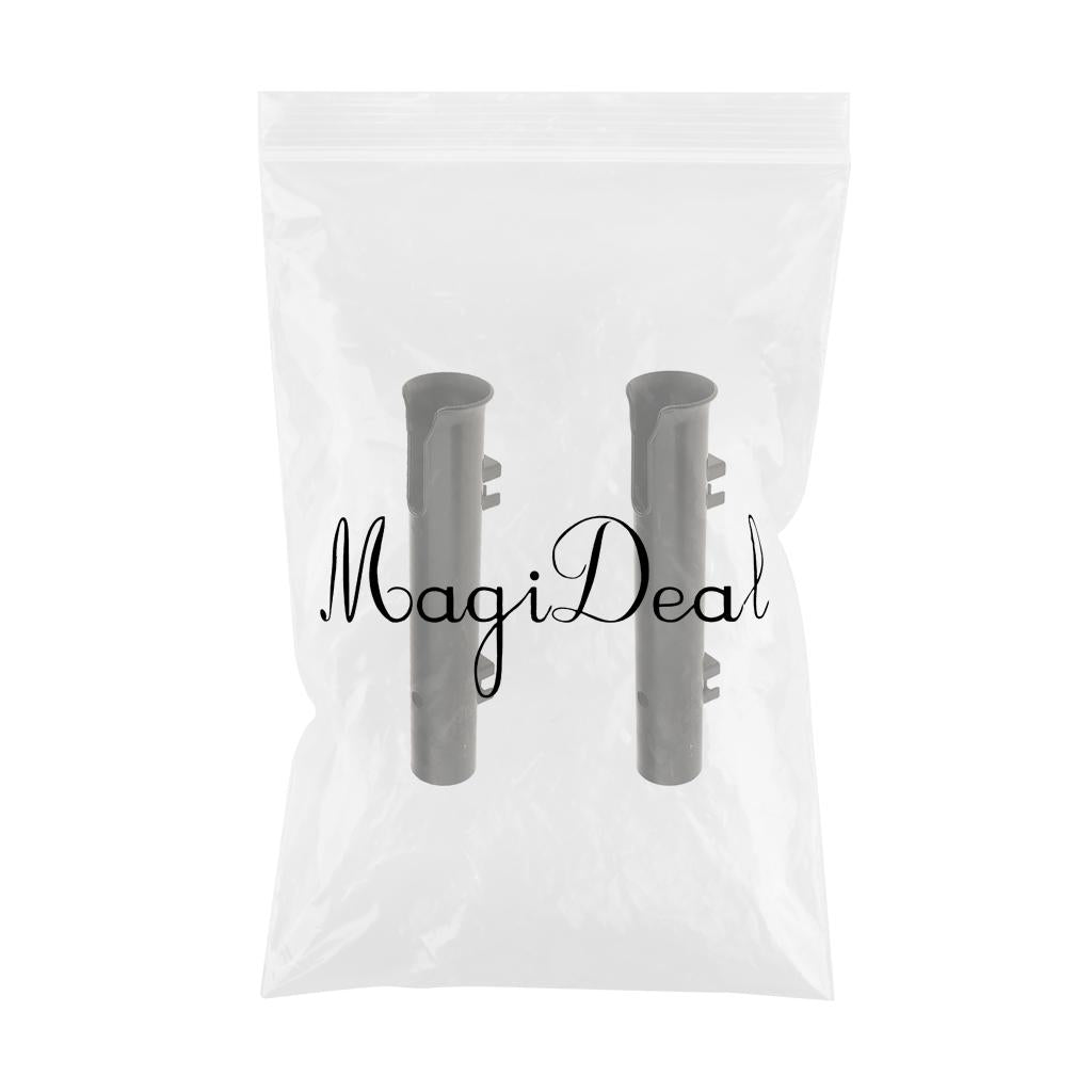 2Pcs Boat Fishing Rod Holder Stand Pole Bracket Flush Mount Rod Rack 1 Tube