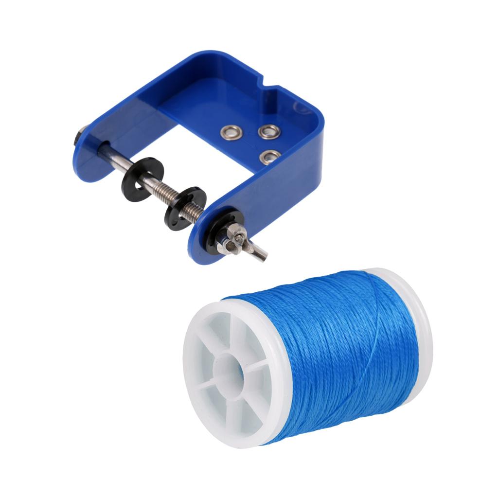 Bow String Server String Serving Tool + 110m String Serving Thread Blue