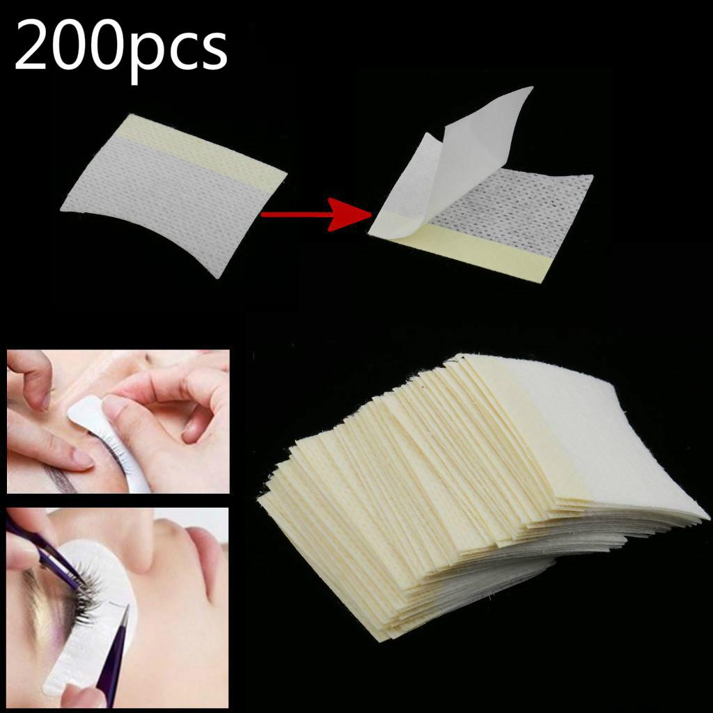 200Pcs Eye Pads Eyelash Patches Lint Free Lashes Extension Eyepads Mask Set