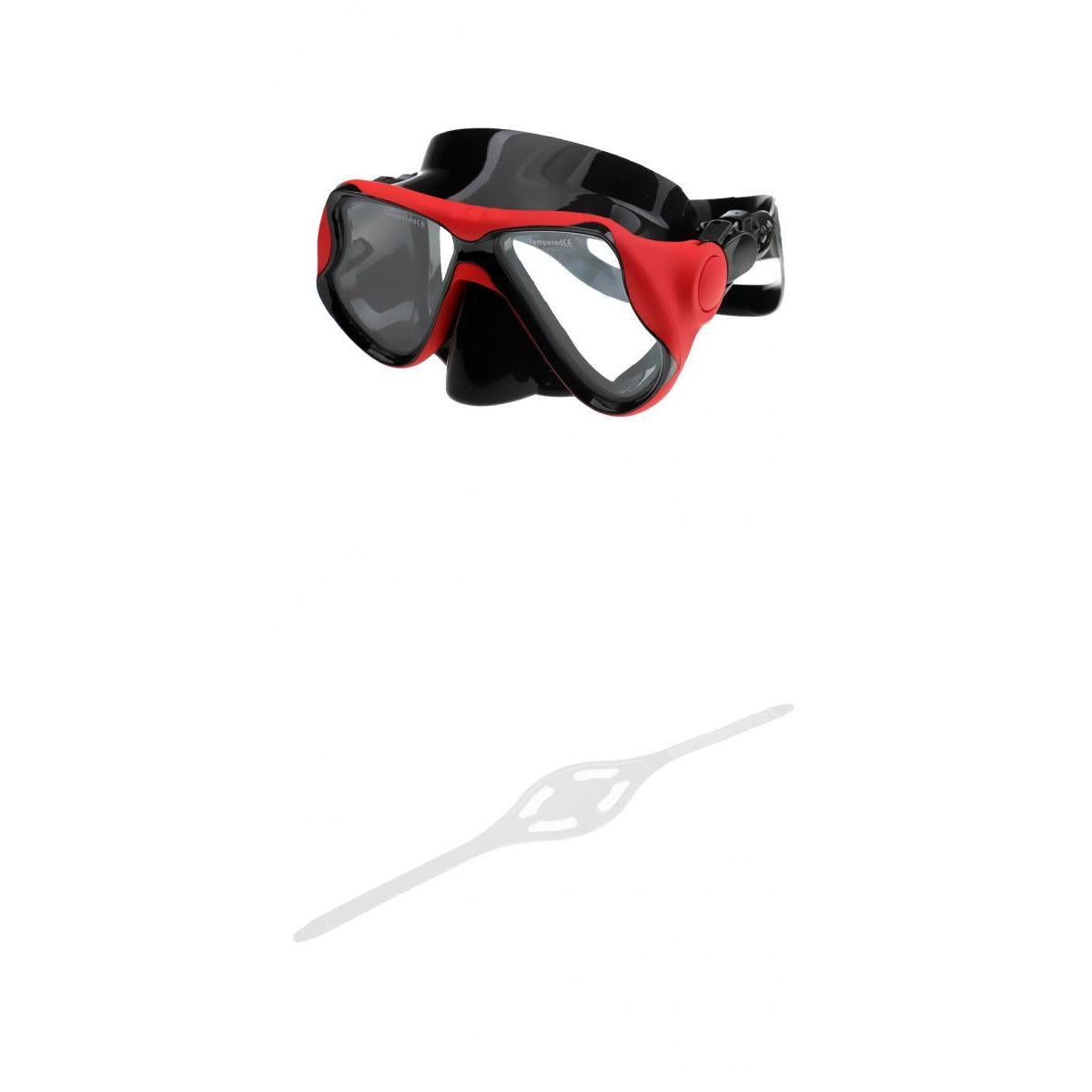 Adult Silicone Scuba Diving Snorkeling Mask with Dive Mask Strap Replacement