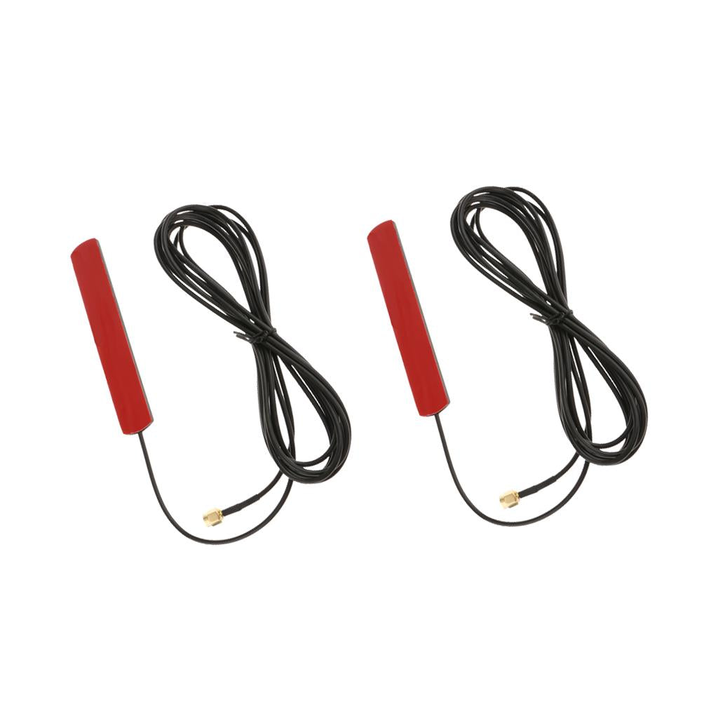 2Pcs 3G 4G LTE Patch Antenna External Receiver Transmit with SMA-J Connector