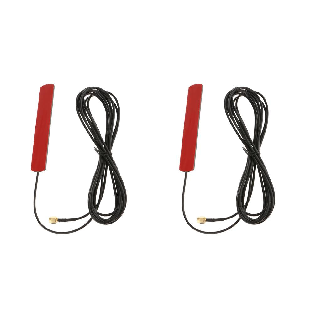 2Pcs 3G 4G LTE Patch Antenna External Receiver Transmit with SMA-J Connector