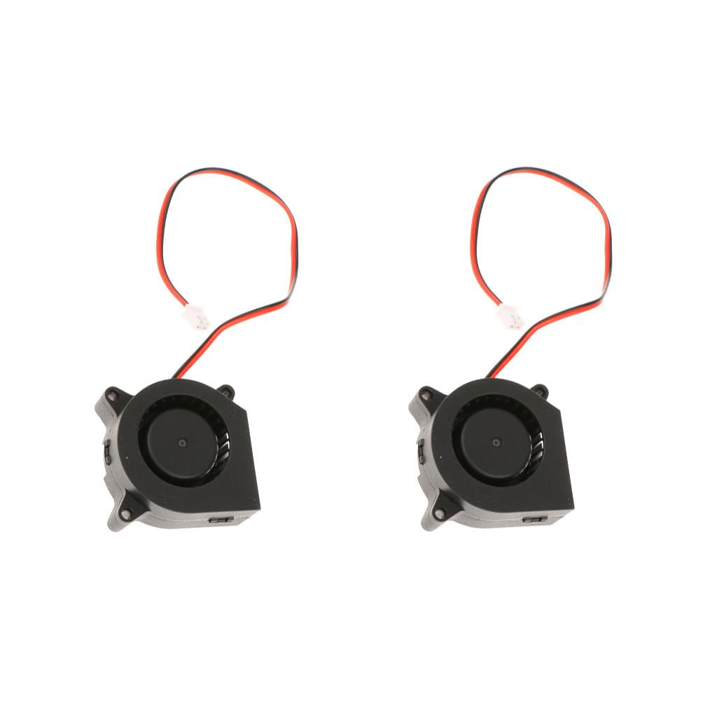 2pcs 2Pin 12V Blower Fan 4020 40X40x20mm Good for Cooling Down 3D Printer