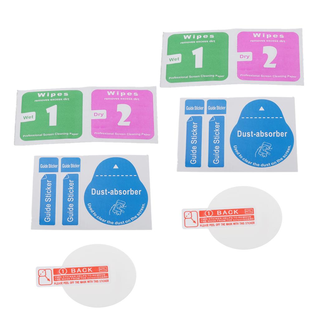 2Pieces 9H Tempered Glass Screen Protector Film For Samsung Gear S2 Watch
