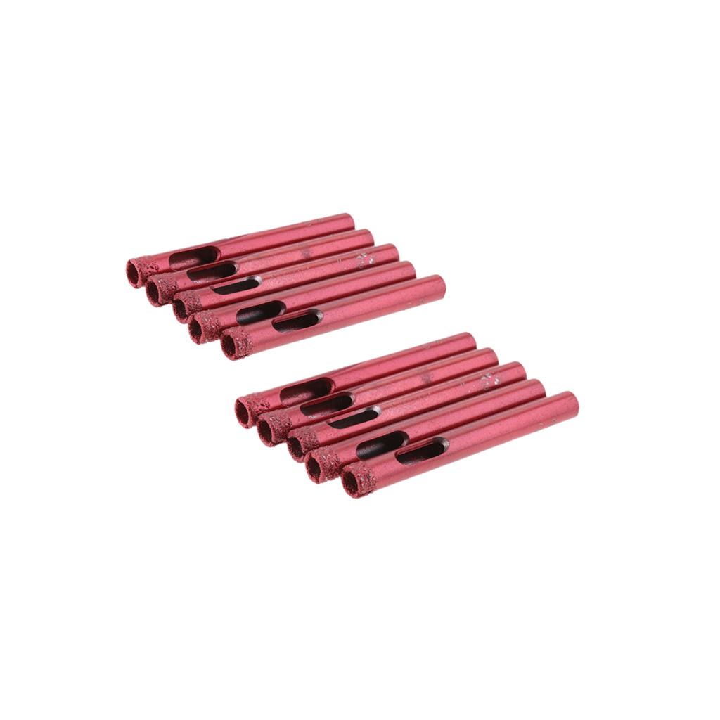 10 pieces Diamond tool drill bit set glass ceramic marble tile 6mm