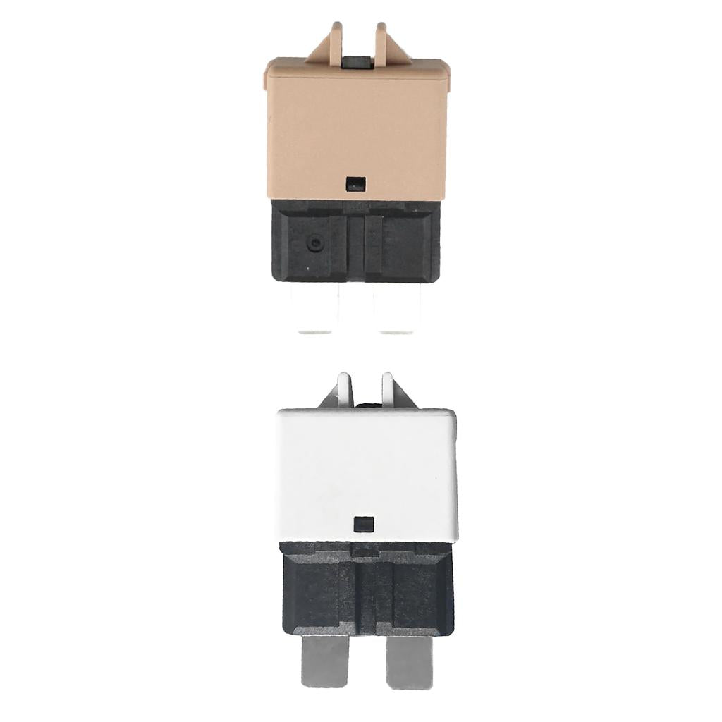 2pcs Circuit Breaker Blade Fuse 12V 24V Resettable 5A 25A Marine Rally