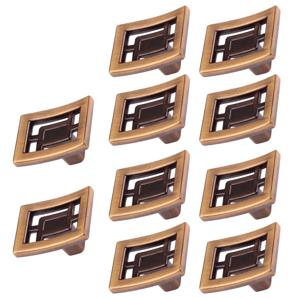 10 Pieces European Style Home Furniture Decor Door Drawer Pull Handle Knob