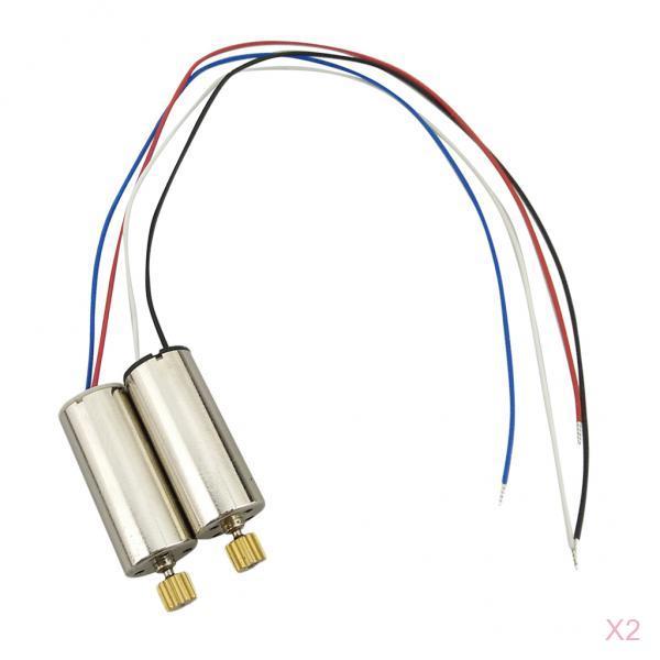 4 Pieces CW CCW Copper Teeth Motor for Hubsan H502E H502S H50 X4 RC Drone
