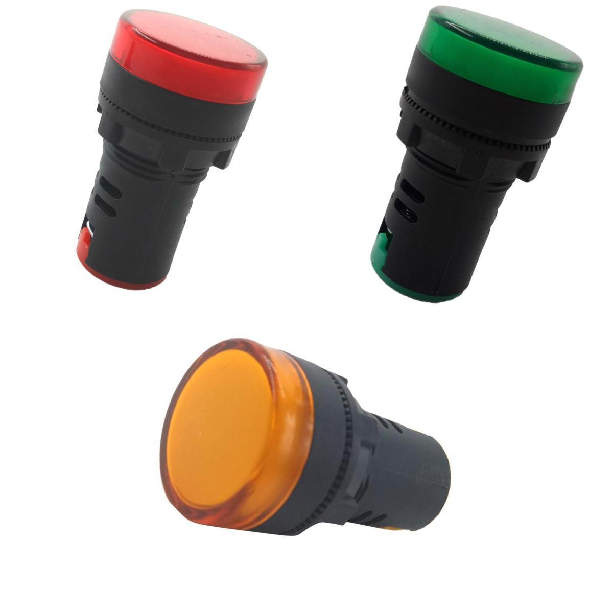 AD16 LED Industrial Signal Indicator Lamp Light Red Green Yellow
