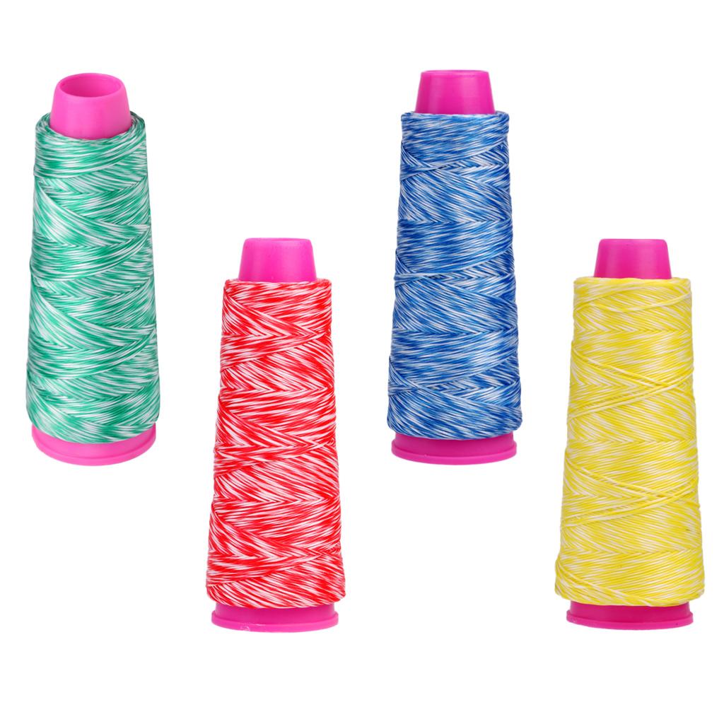 4 Rolls 110m Fiber Archery String Material Bow String Making Thread