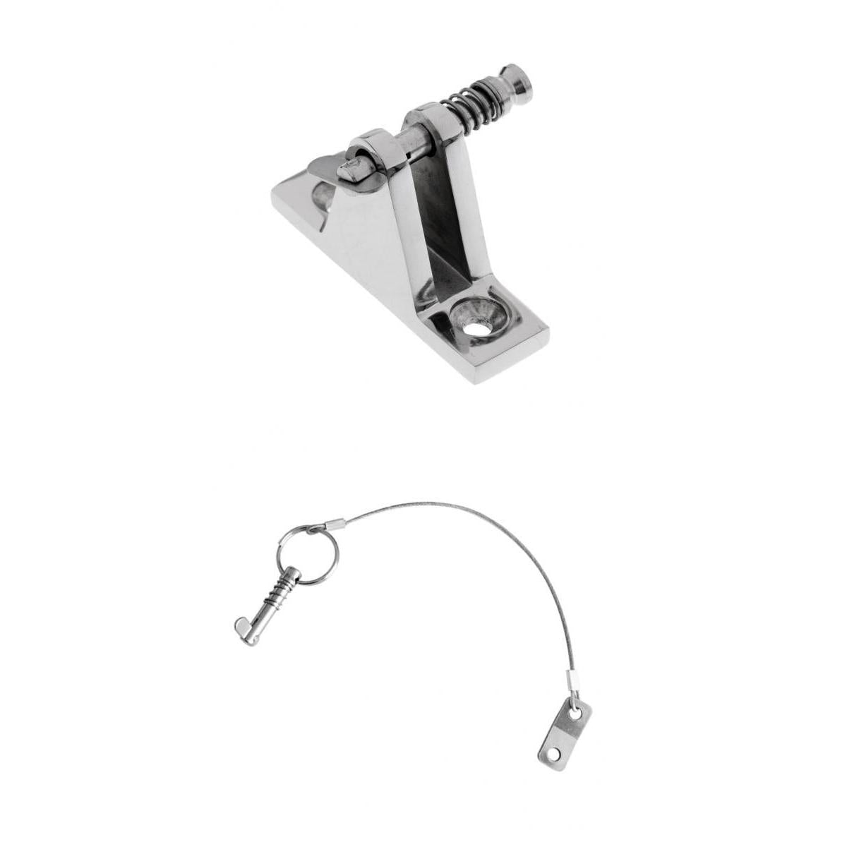 316 Stainless Steel Quick Release Pin Lanyard for Boat Deck Hinge