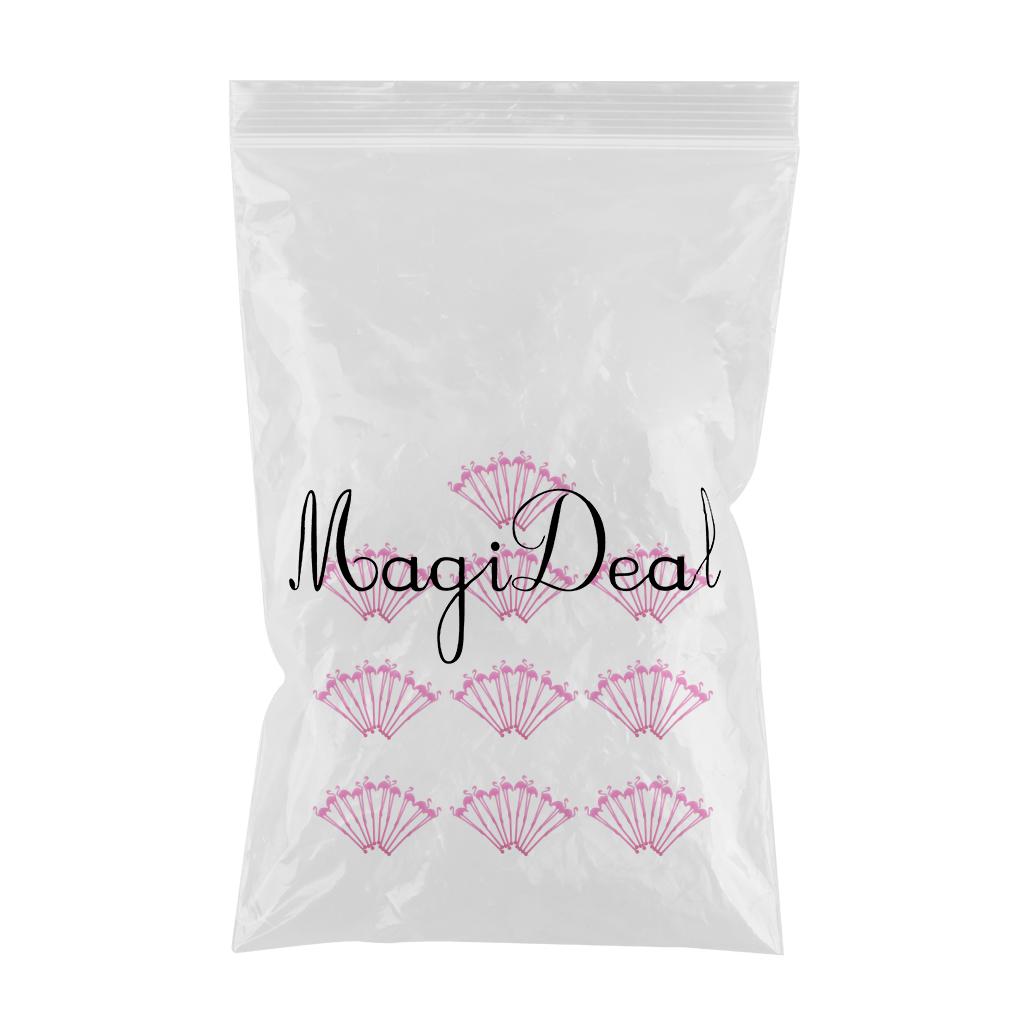 100 Pieces Hawaii Flamingo Rose Cocktail Milk Coffee Stirring Sticks Party