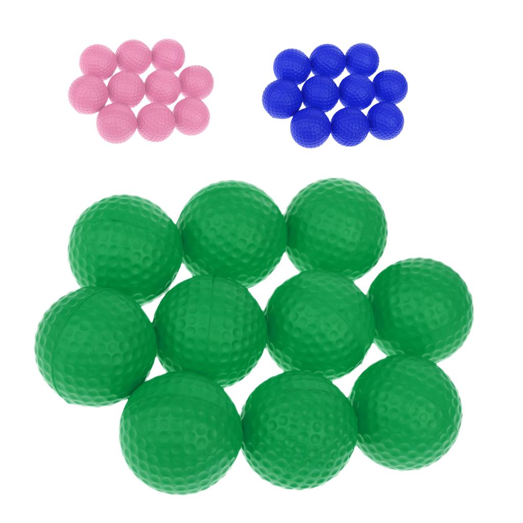 30 Pieces Soft PU Foam Sponge Golf Training Balls Golf Practice Balls 1#