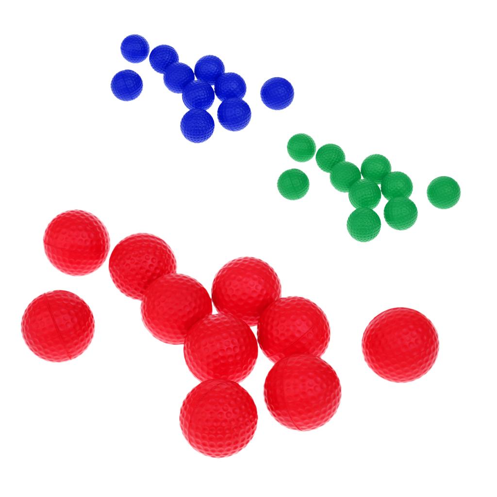 30 Pieces PU Foam Sponge Golf Training Soft Balls Golf Practice Balls 2#