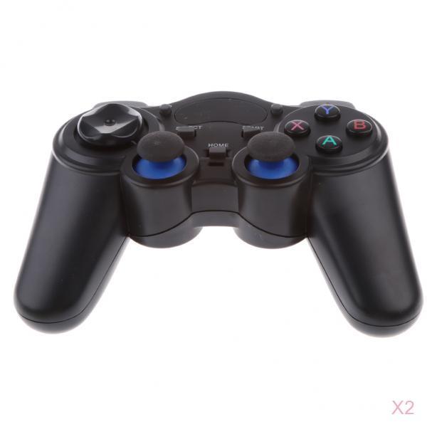 2 Pieces Wireless Gamepad Joystick Android Controller for Tablet PC PS3 TV