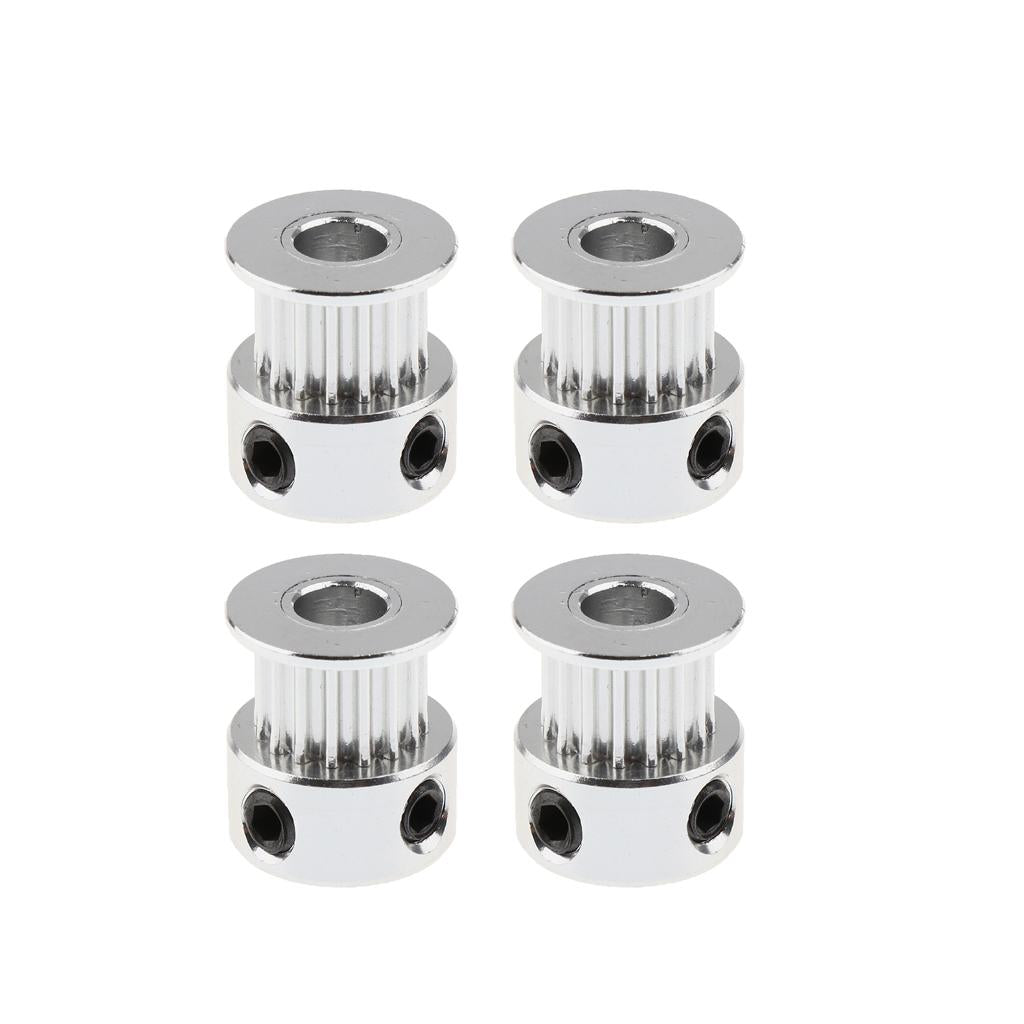 4 Pieces 2GT-16T Timing Pulley Belt Gear Wheel 5mm Bore for 6mm Width Belt