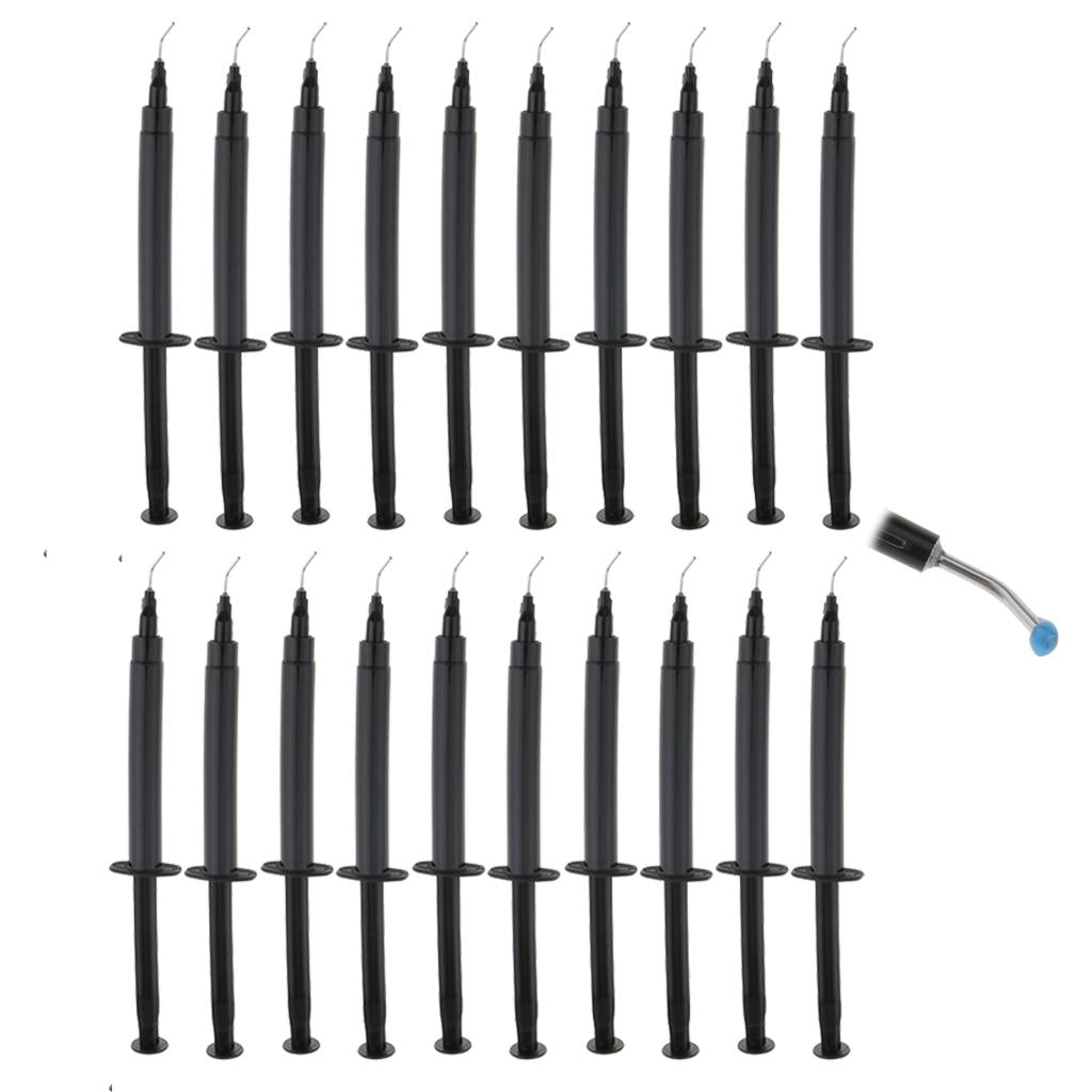 20 Pieces Dental Teeth Whitening Gingival Gum Dam Barrier Syringes Protector