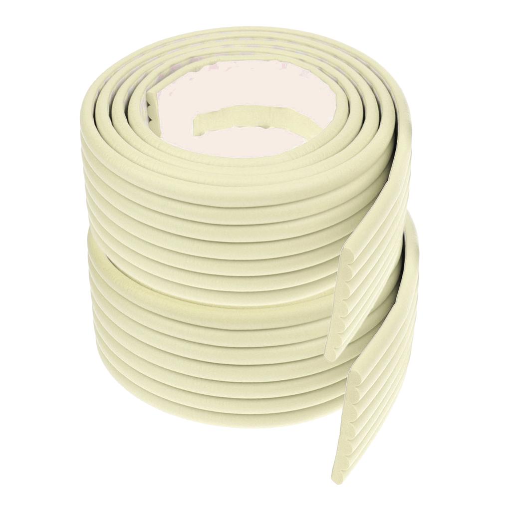 2m Baby Safety Table Desk Edge Corner Guard Cushion White Protective Strip