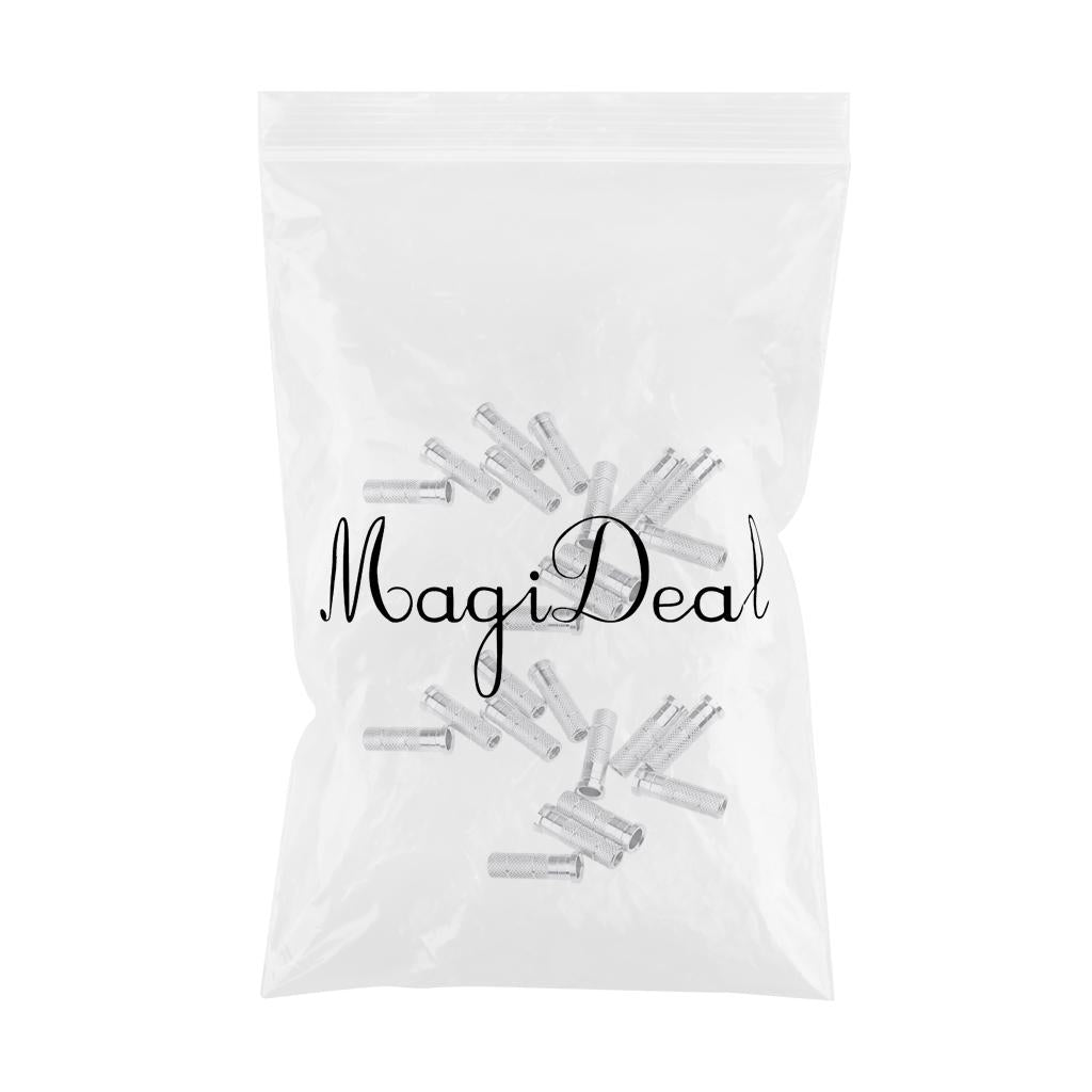 24 Pieces Sturdy Aluminum Archery Arrow Inserts for 6.2mm Arrow Shaft