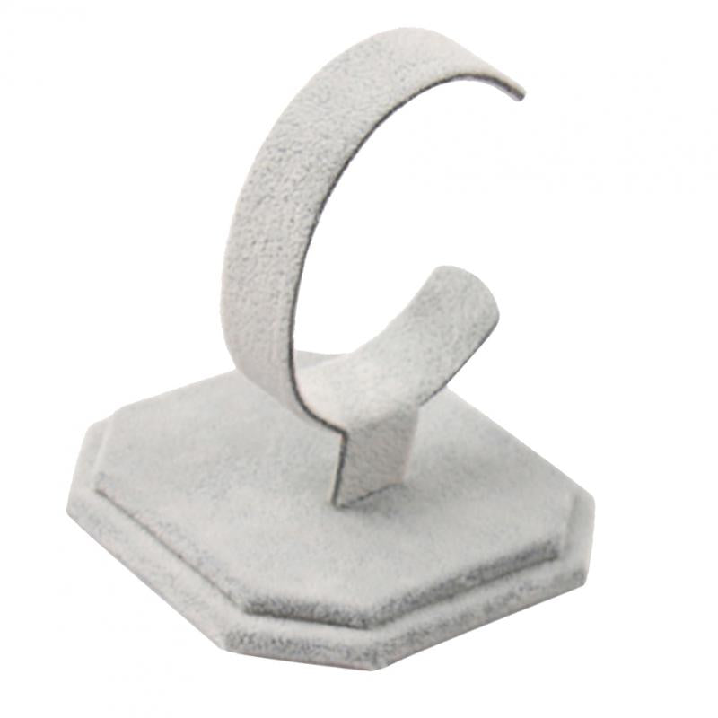 5pcs Velvet C Type Design Bracelet Bangle Watch Display Rack Stand Holder