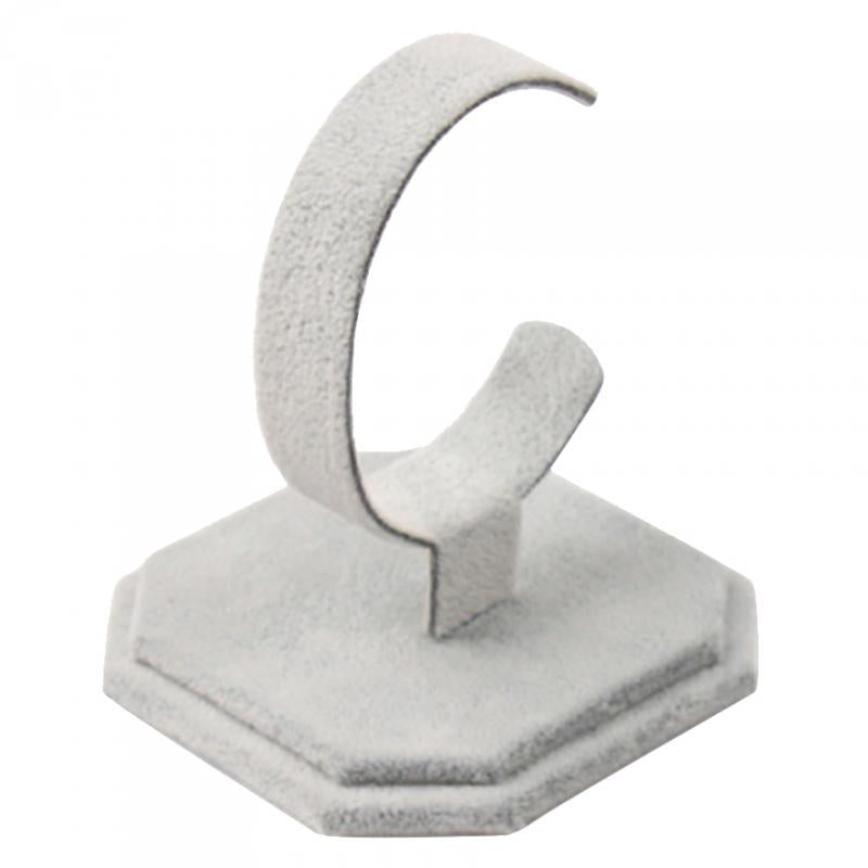 5pcs Velvet C Type Design Bracelet Bangle Watch Display Rack Stand Holder