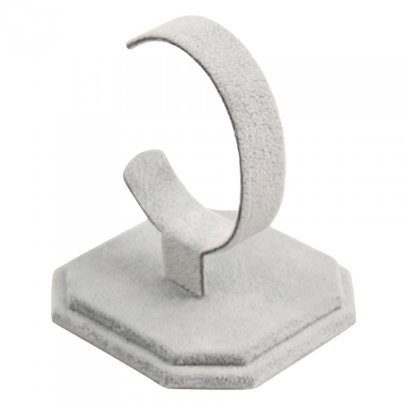 5pcs Velvet C Type Design Bracelet Bangle Watch Display Rack Stand Holder