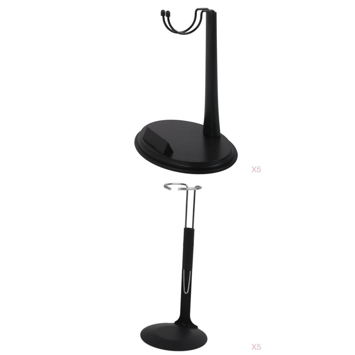 10 Pieces Doll Display Stand Holder for Hot Toys 1:6 12in Figures Dolls