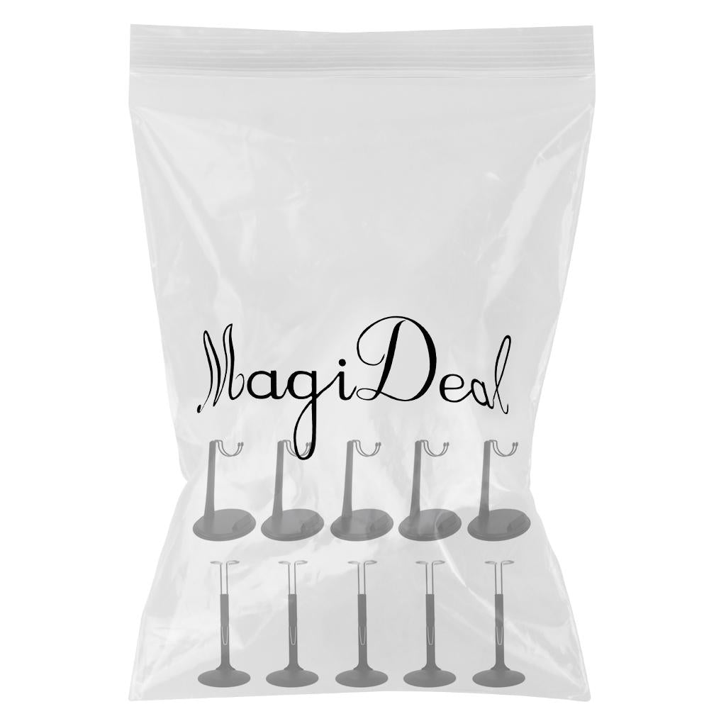 10 Pieces Doll Display Stand Holder for Hot Toys 1:6 12in Figures Dolls