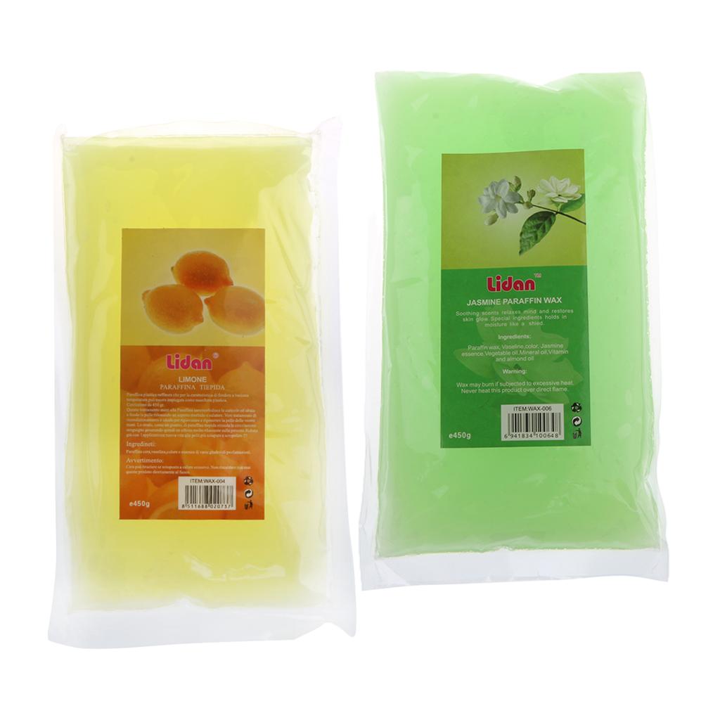 2 Bags Liquid Paraffin Wax Hands Feet Care Bath Spa Treatment Skin Smooth