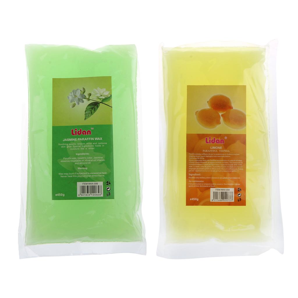2 Bags Liquid Paraffin Wax Hands Feet Care Bath Spa Treatment Skin Smooth