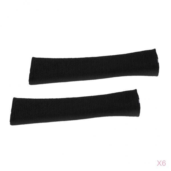 6 Pairs Chair Armrest Covers Elastic Protector Room chair Arm Cover Black