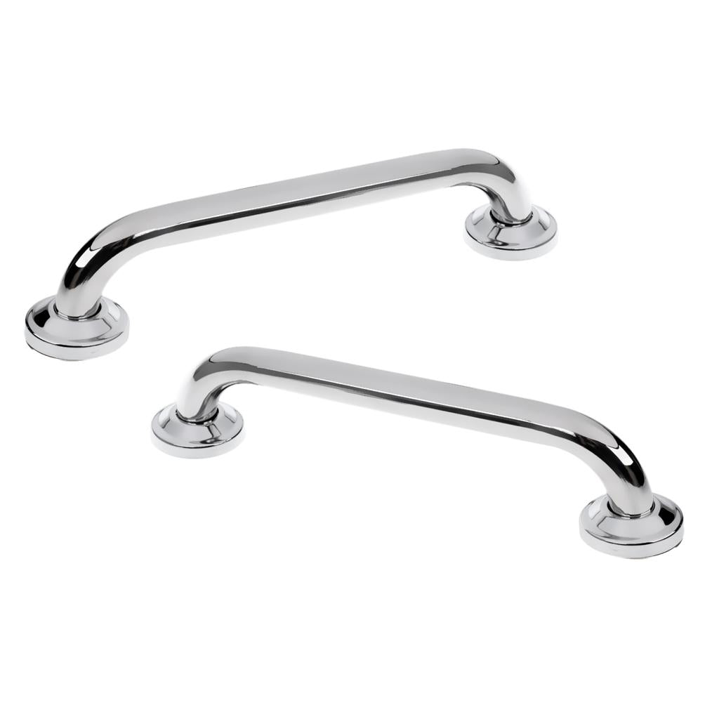 2 Pieces Stainless Steel 13'' Boat Polished Marine Grab Handle Handrail 33cm