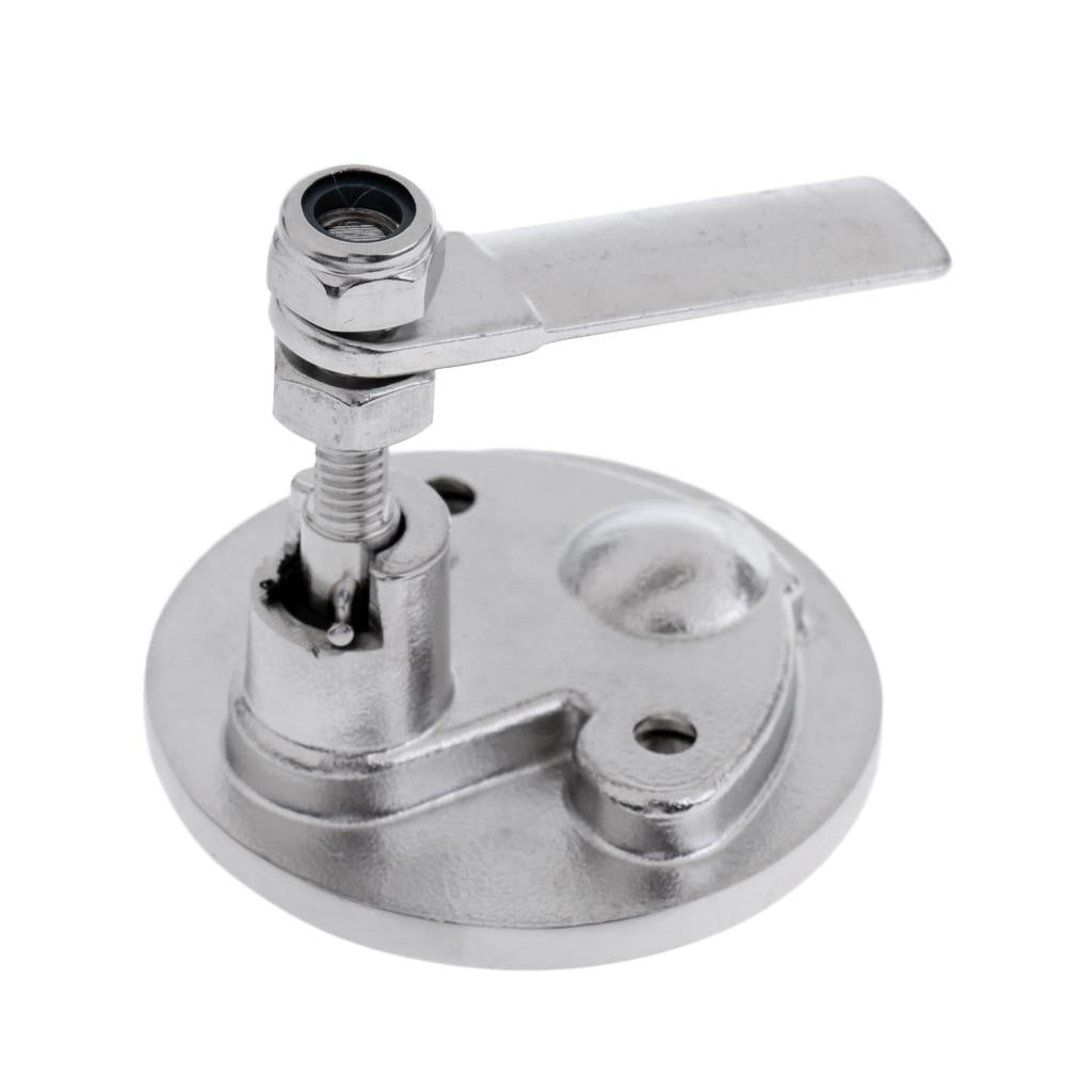 2 Pack Stainless Steel Boat Hatch Turning Lock Latch Pull Lift Ring T-Handle