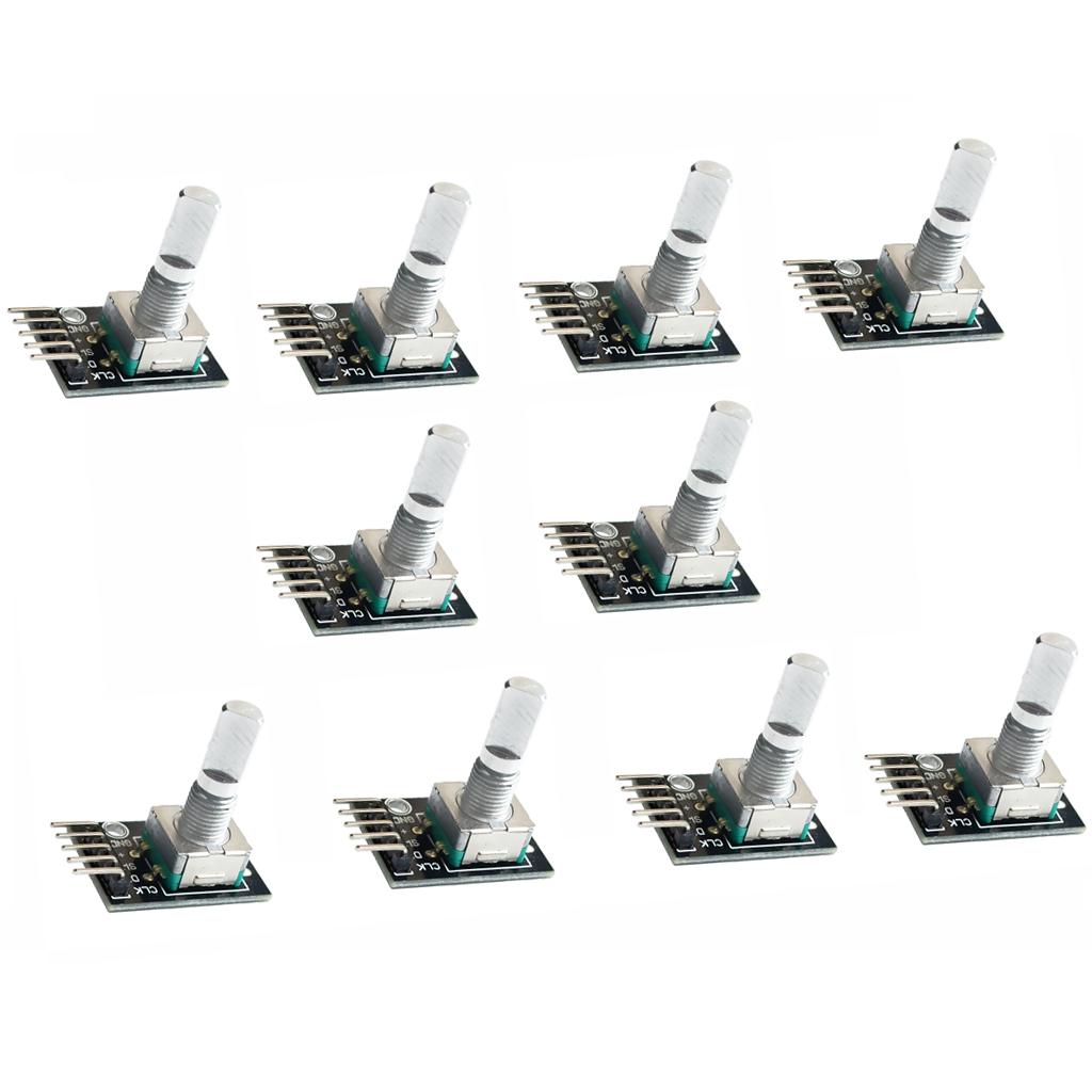 10 Piece Rotary Encoder Brick Sensor Development Board For KY-040