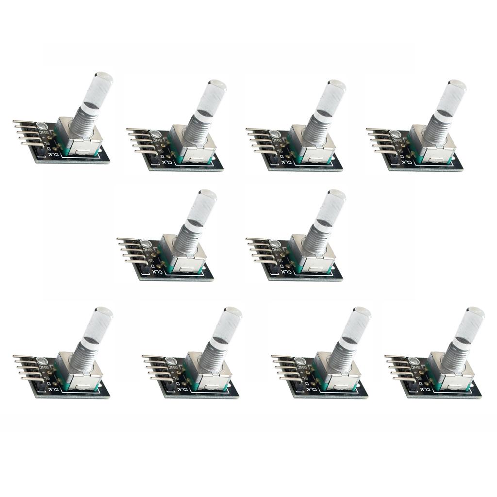 10 Piece Rotary Encoder Brick Sensor Development Board For KY-040