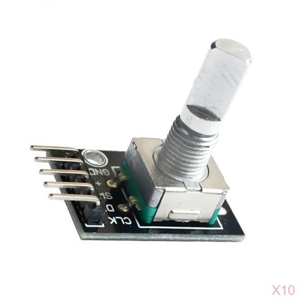 10 Piece Rotary Encoder Brick Sensor Development Board For KY-040