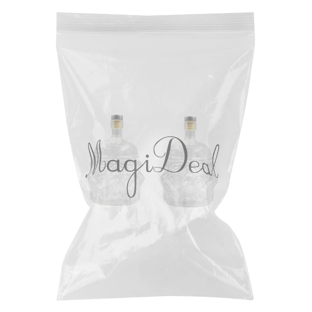 650ml Transparent Glass Decanter Wine Whisky Liquor Alcohol Glass Bottle Set