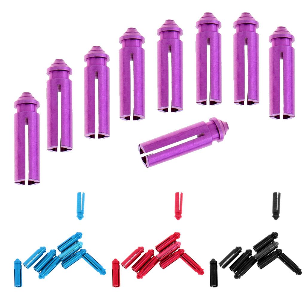 36 Pieces Anodised Aluminum Dart Flight Savers / Protectors, Mixed Color
