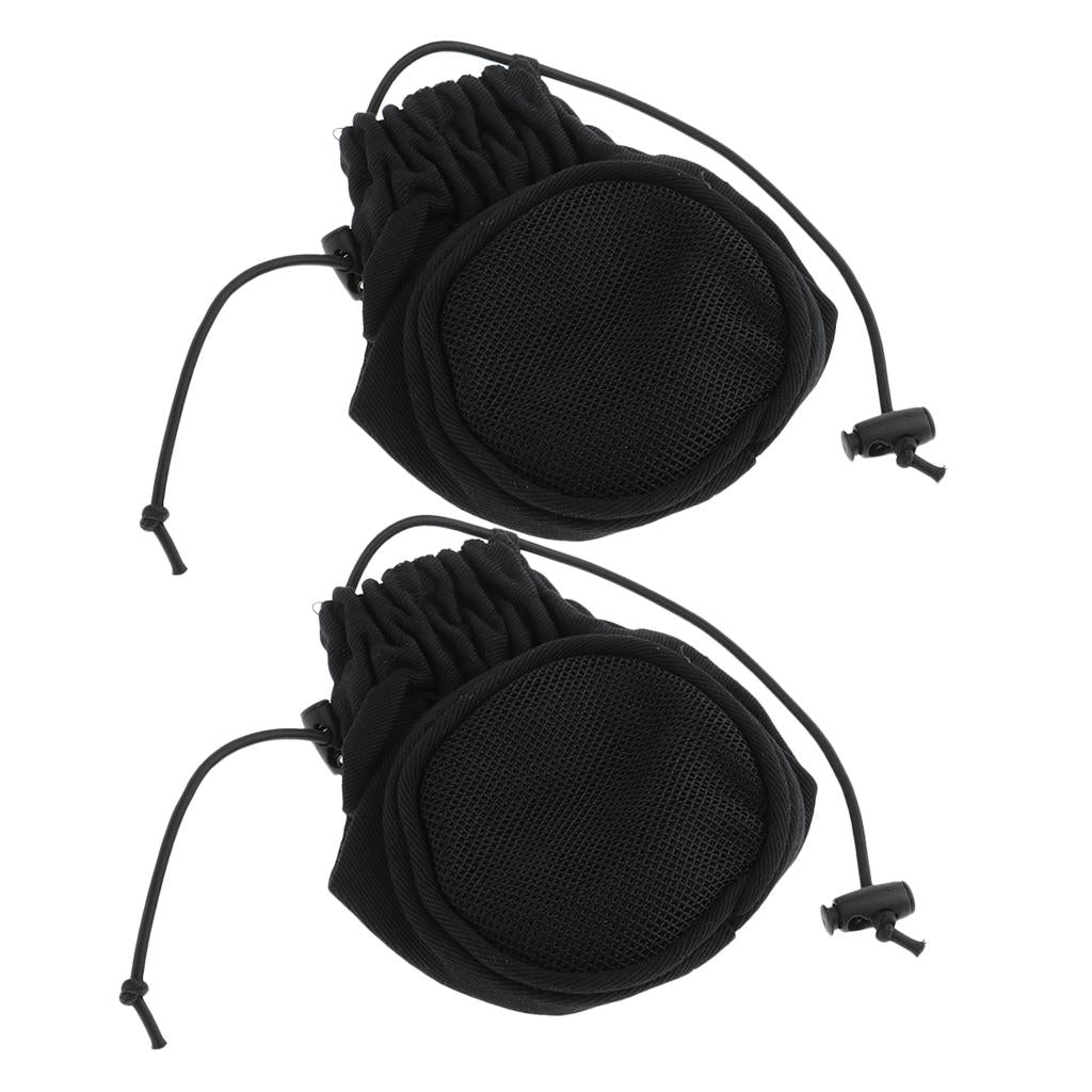 2pcs Canvas Universal Hair Dryer Sock Diffuser Wind Blower Attachment Cover