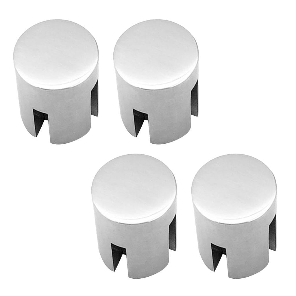 4 Pieces Stainless Steel 316 Marine Grade 3mm Wire Rope Holder Cross Clip