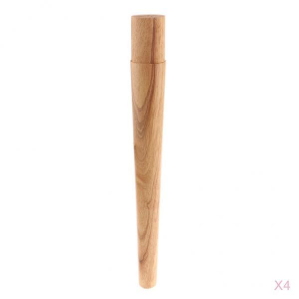 4-Piece Solid Wooden Furniture Table Legs Sofa /Couch/Lounge/Chair Feet 42cm
