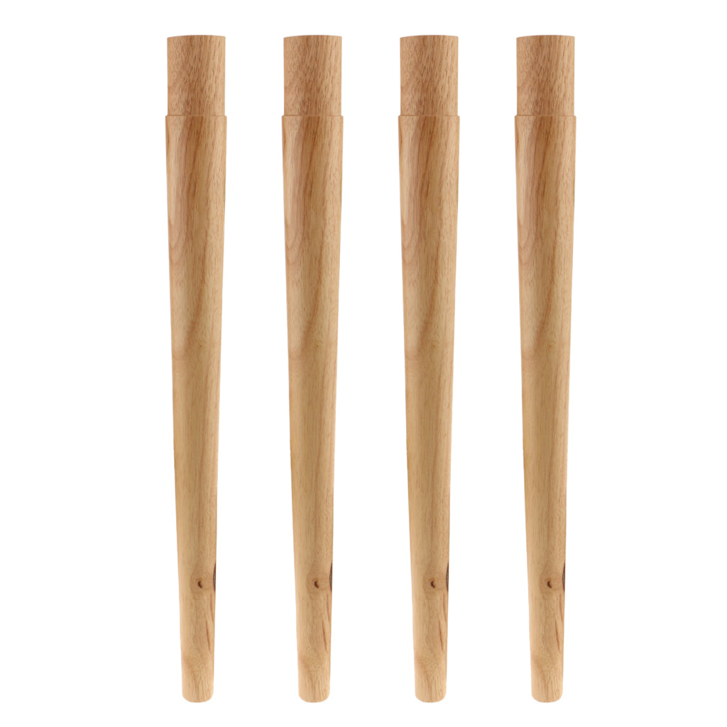 4-Piece Solid Wooden Furniture Table Legs Sofa /Couch/Lounge/Chair Feet 58cm