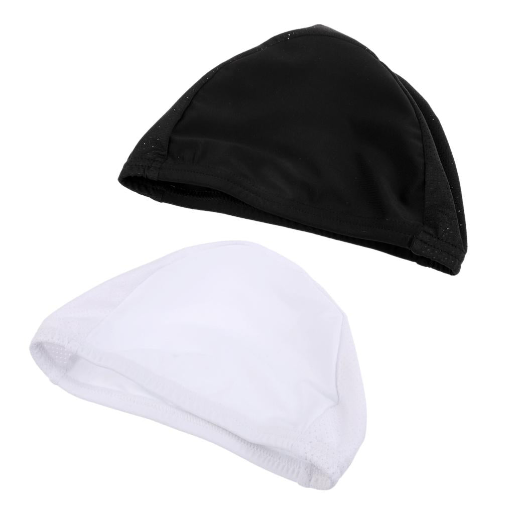 2Pcs Men Womens Headgear Bike Windproof Quick-dry Cycling Outdoor Hat Black