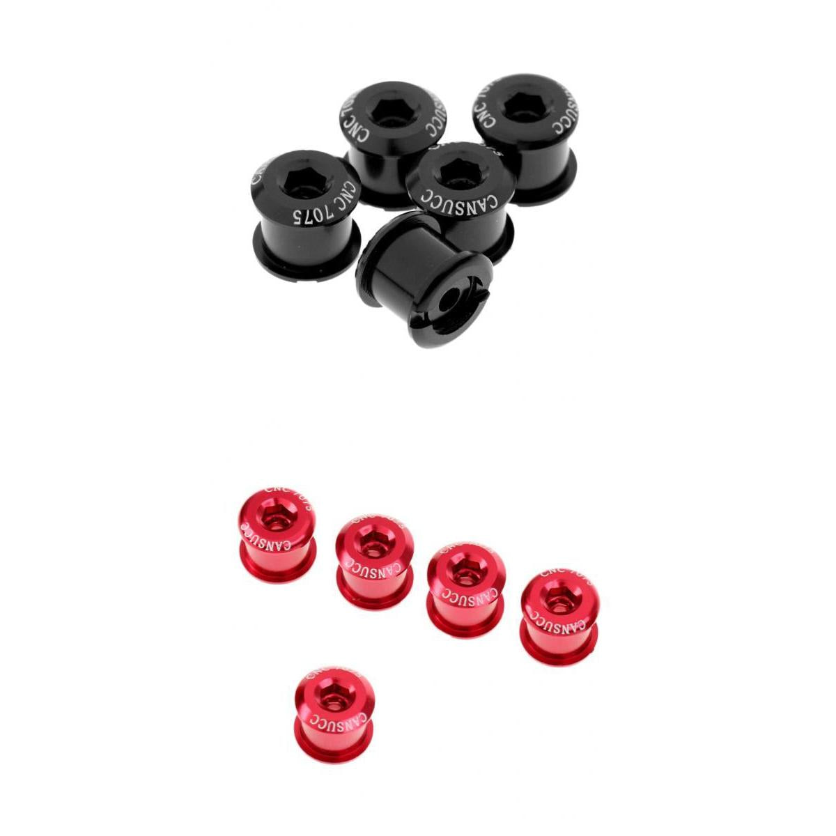 10Pcs Aluminum Alloy Bike Bicycle Chainring Crankset Bolt Screws M8 x 7mm