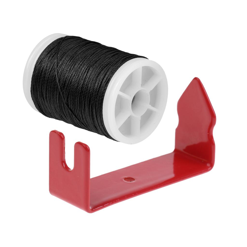 110m Bowstring Material Serving Thread + Bow String Separator Tool Black