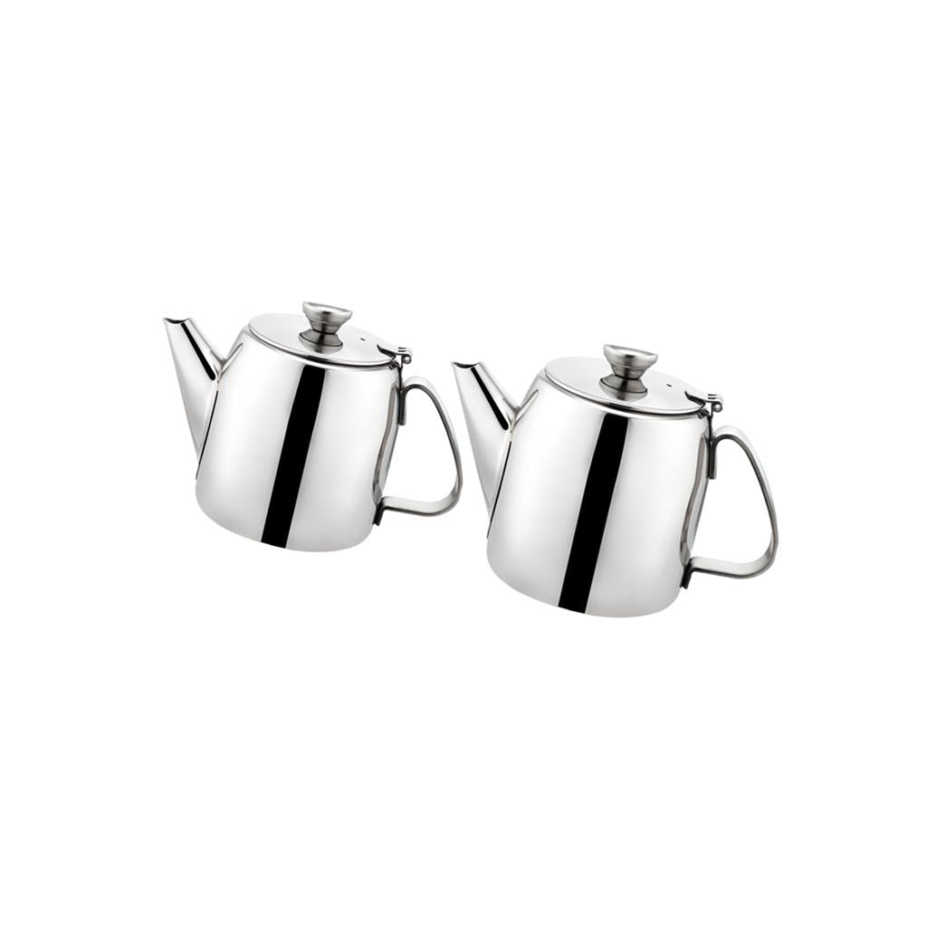 2Piece Stainless Steel Cold Water Juice Coffee Pot Teapot Jug Kettle Pitcher