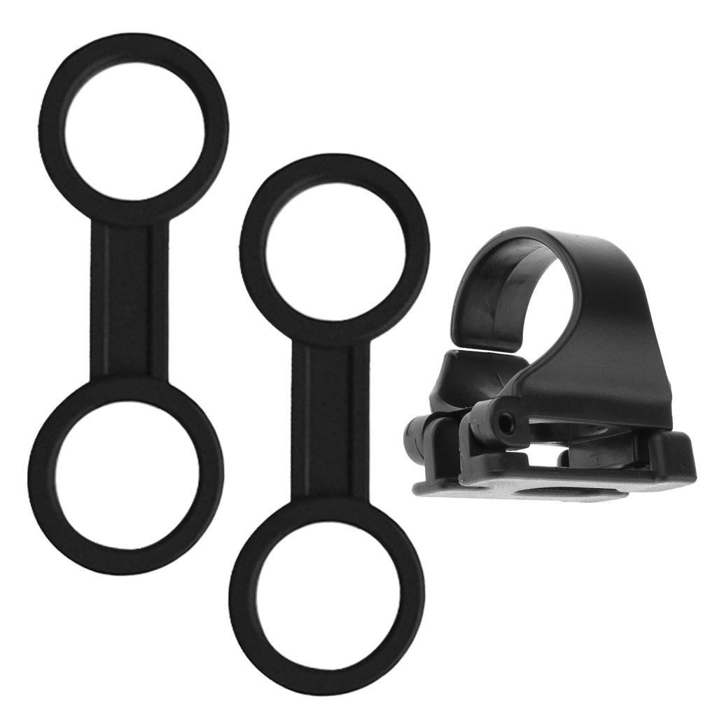 3 Pieces Diving Snorkel Breathing Tube Clasp Diving Mask Strap Buckle Clip