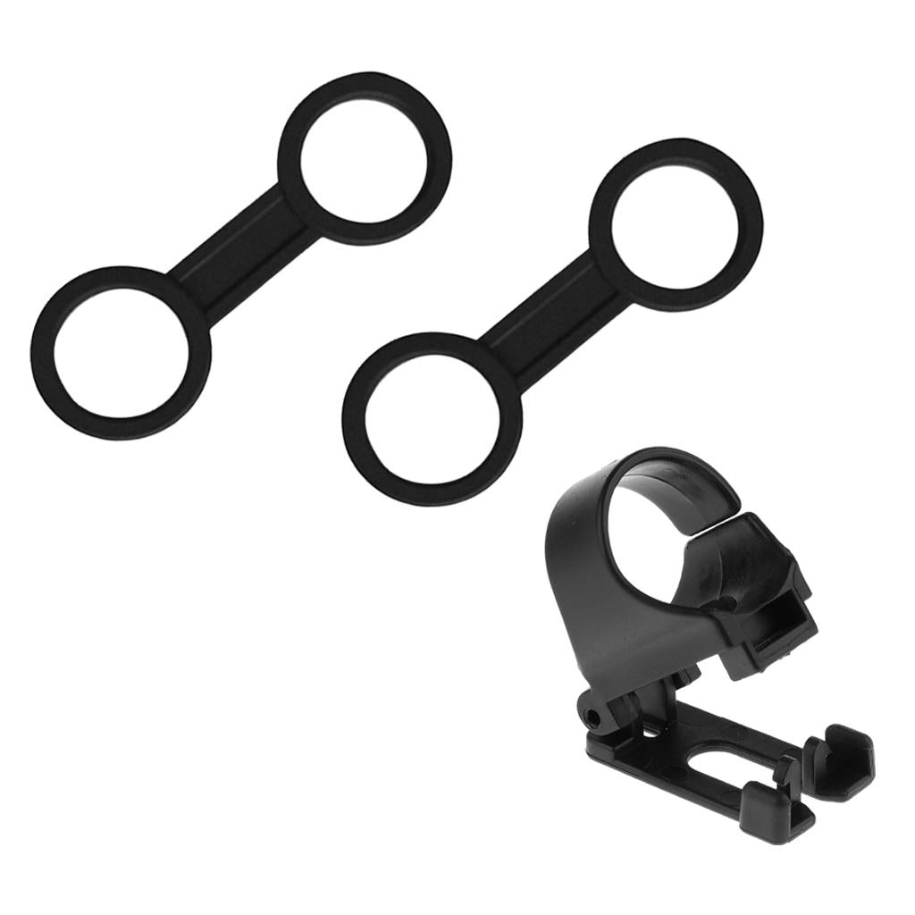 3 Pieces Diving Snorkel Breathing Tube Clasp Diving Mask Strap Buckle Clip