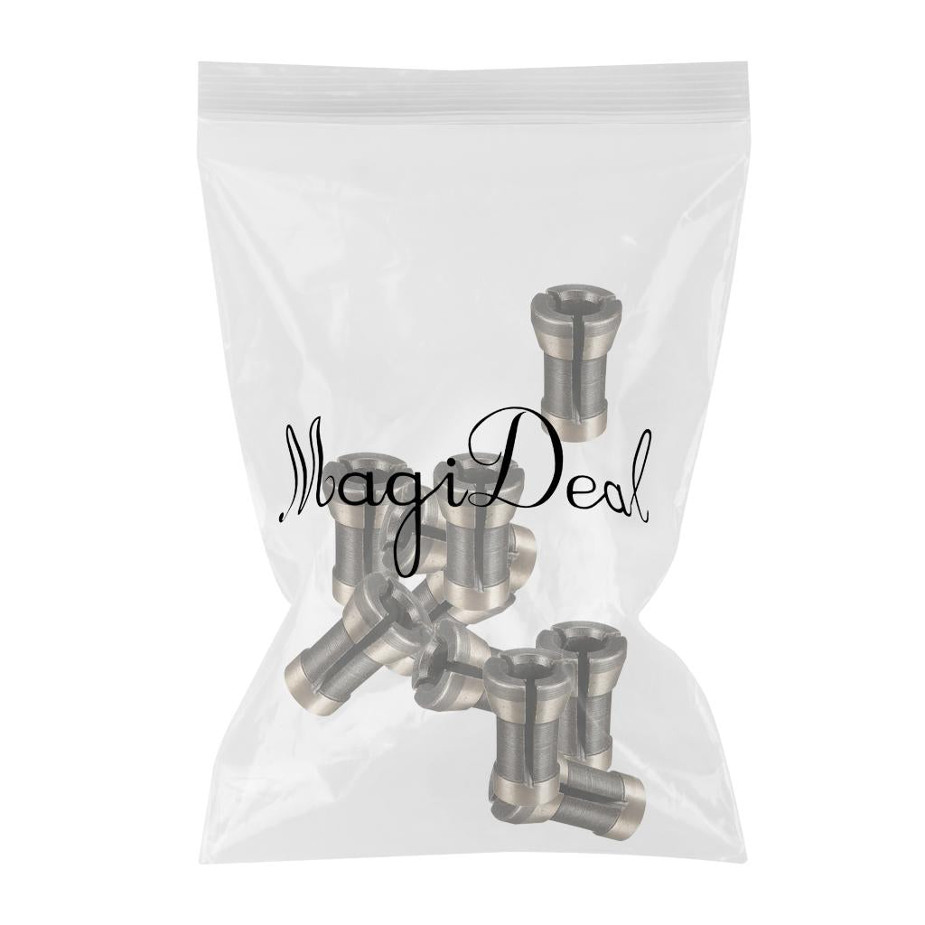 10Piece 1/46.35mm Alloy Collet Chuck Adapter For Trimming Engraving Machine"