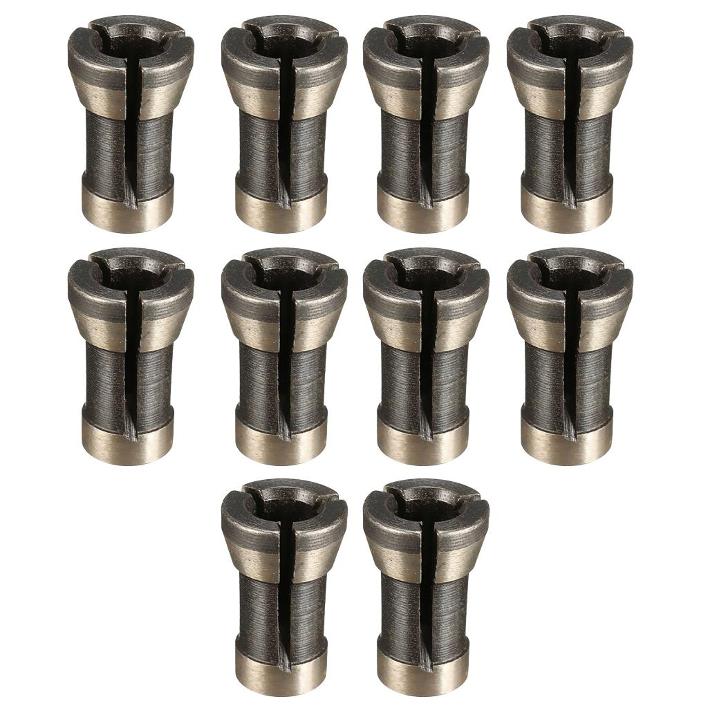10Piece 1/46.35mm Alloy Collet Chuck Adapter For Trimming Engraving Machine"